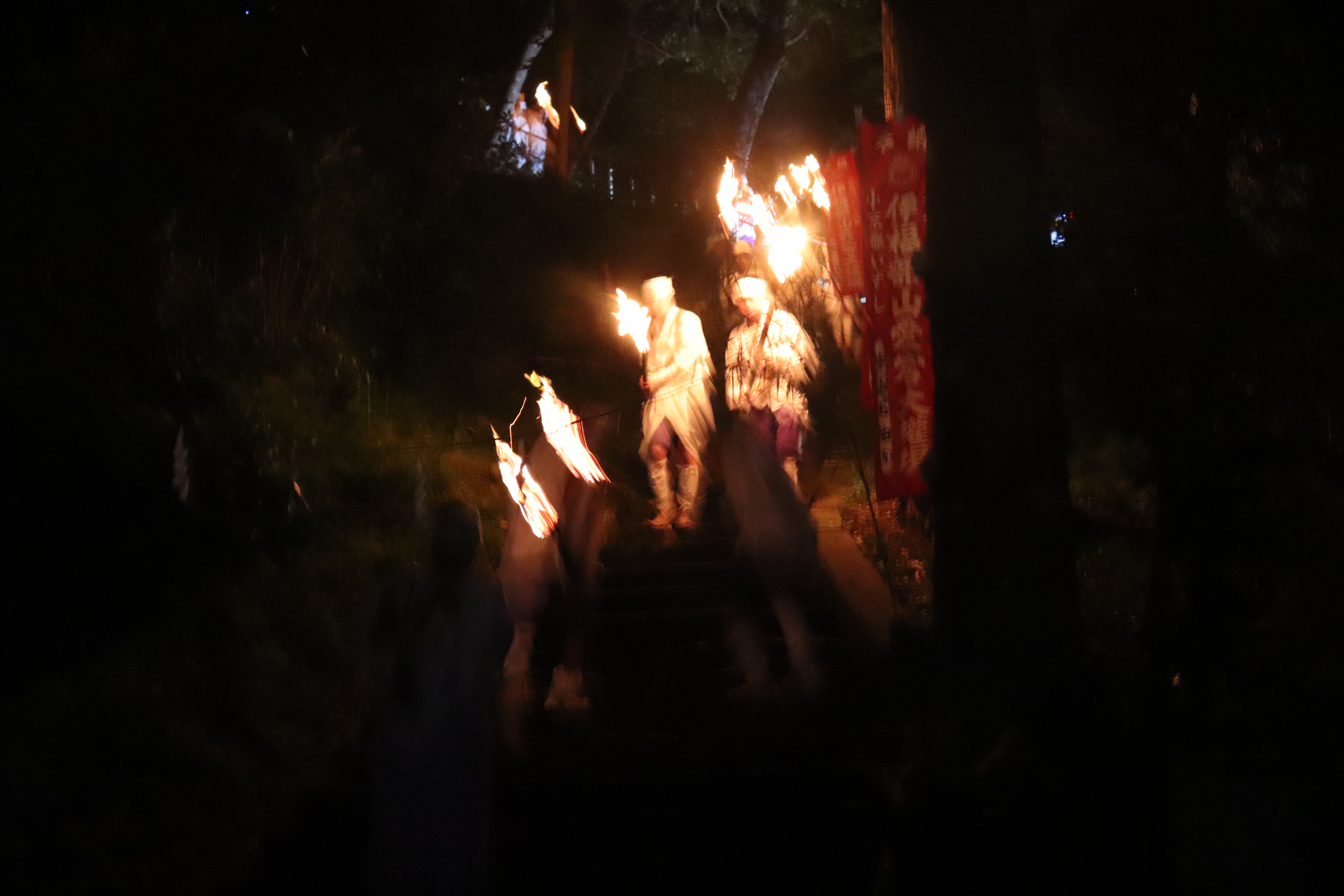 出石 愛宕の火祭り